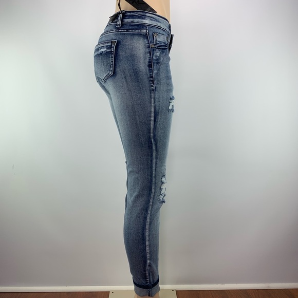 Rock & Royal Distressed jeans size 3 - Picture 3 of 5